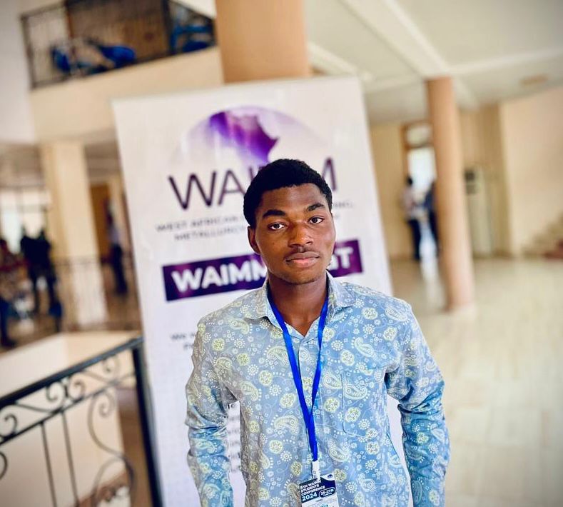 V. PRESIDENT BOYE ERIC AMON B. Sc GEOPHYSICS I300